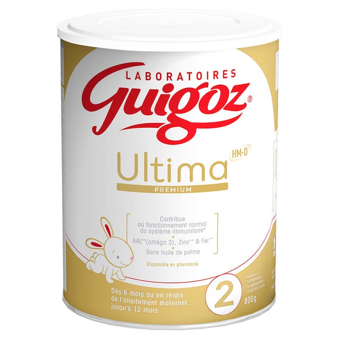 Leche en polvo 800g Ultima Premium 2 6 a 12 meses Guigoz