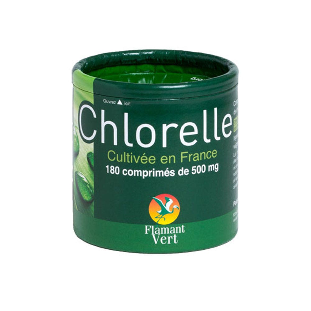 Flamant Vert Chlorella 180 comprimidos
