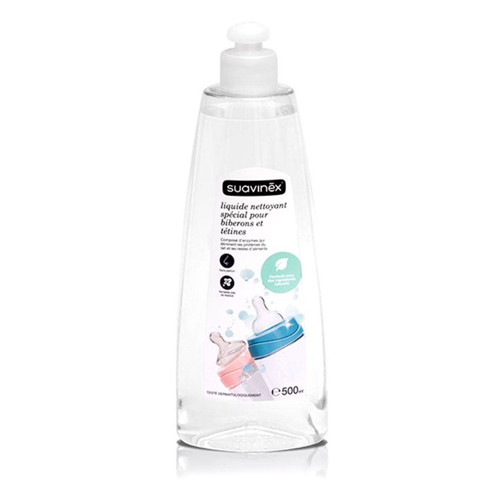 Suavinex Liquido Limpiador Especial Para Biberones Y Tetinas 500ml