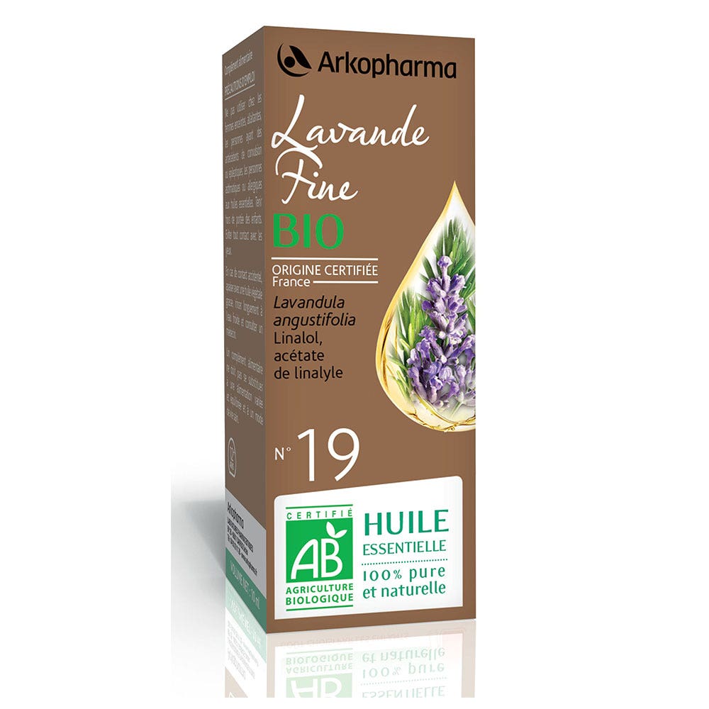 Arkopharma Olfae Aceite esencial N°19 lavanda fina bio (Lavandula Angustifolia) 10 ml