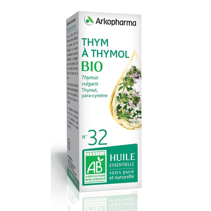 Arkopharma Olfae Aceite Esencial N°32 Tomillo Qt Timol Bio (thymus Vulgaris Ct Thymol) 5ml