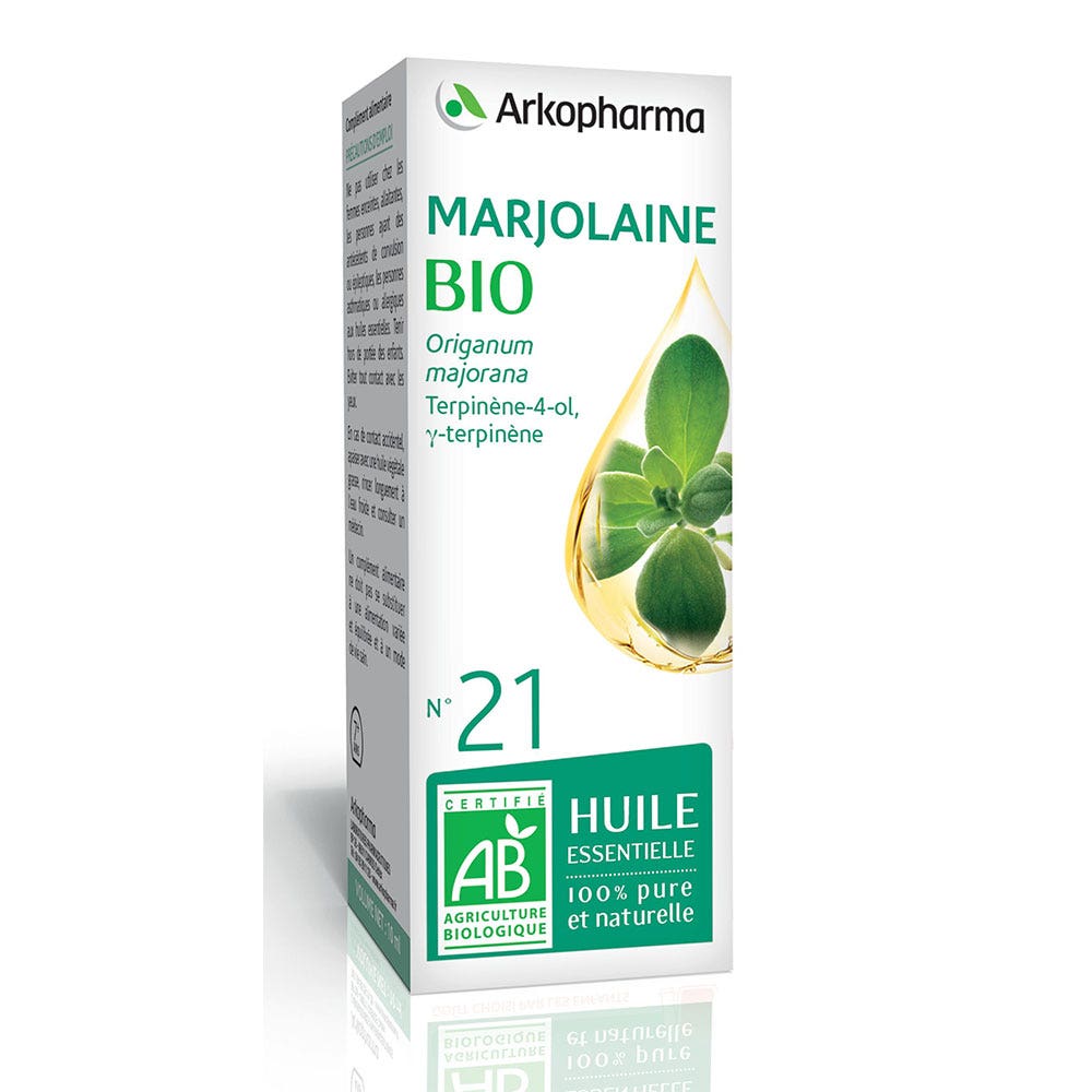 Arkopharma Arkoesencial Aceite esencial N°21 mejorana (origanum Majorana) 5 ml