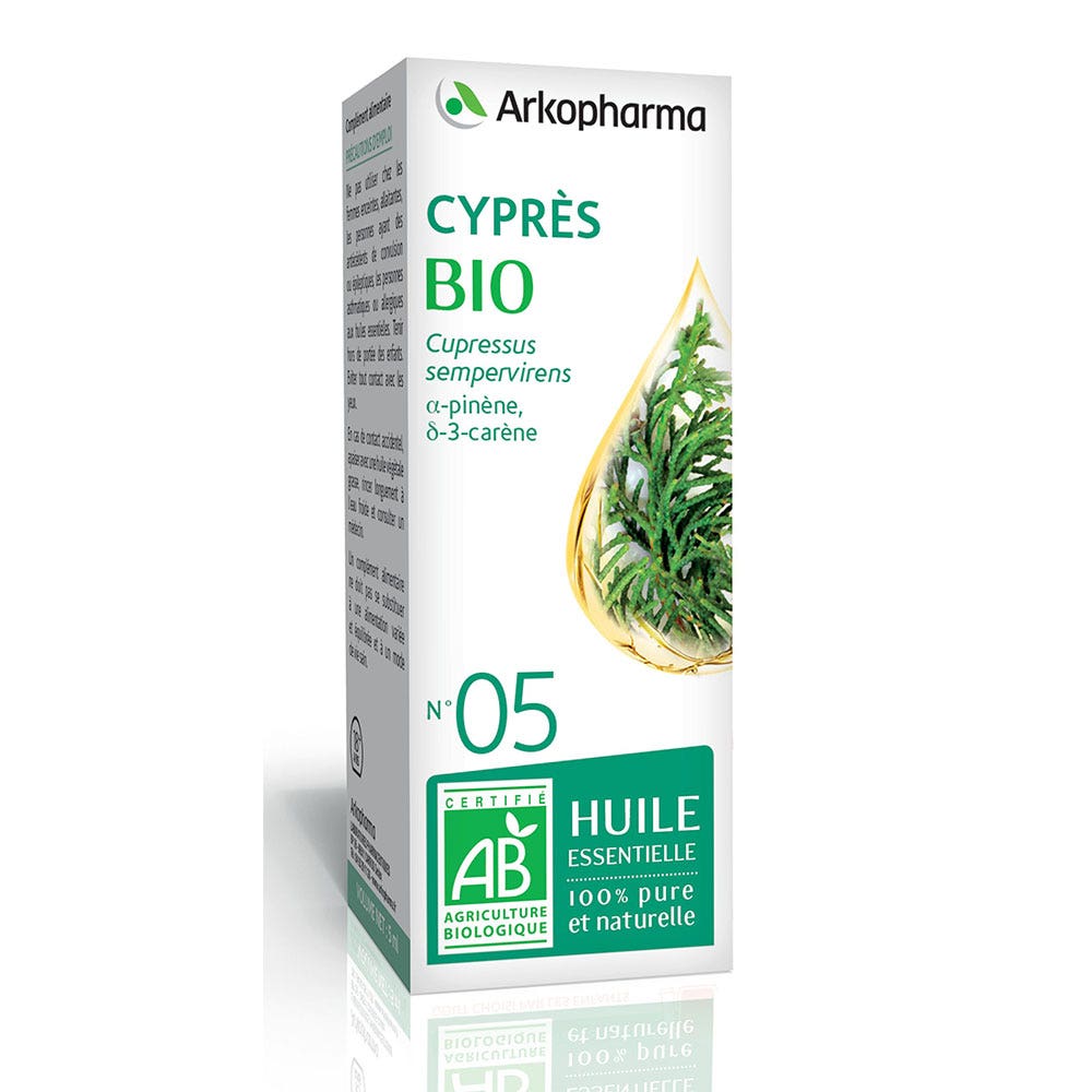 Arkopharma Arkoesencial Aceite esencial N°5 Ciprés bio 10 ml