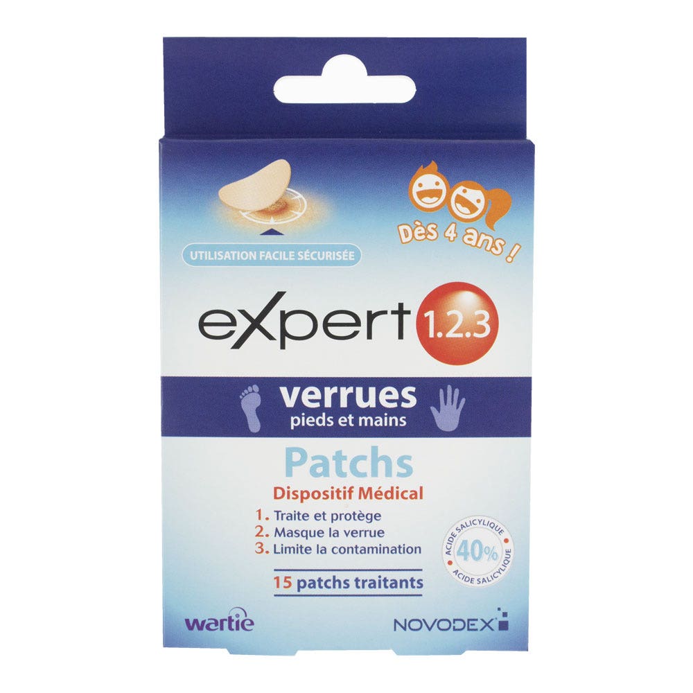 Novodex Expert 1.2.3 Expert 123 Parche antiarrugas x15
