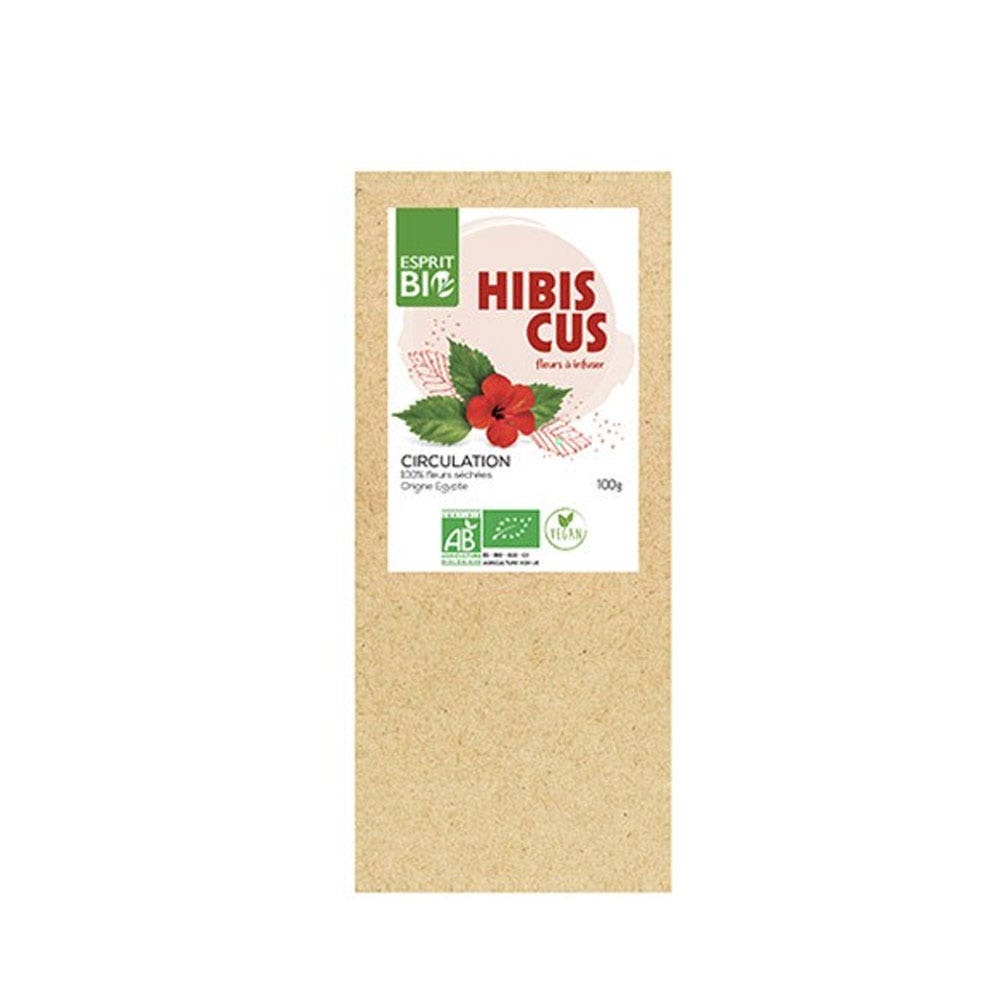 Esprit Bio Infusión de hojas de hibisco ecológico Juvasante 100g