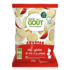 Good Gout Mini Galletas De Arroz Bio A Partir De 10 Meses Dès 10 Mois 40g