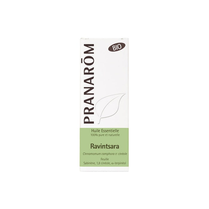 Aceite esencial ecológico de Ravintsara 10 ml Les Huiles Essentielles Pranarôm