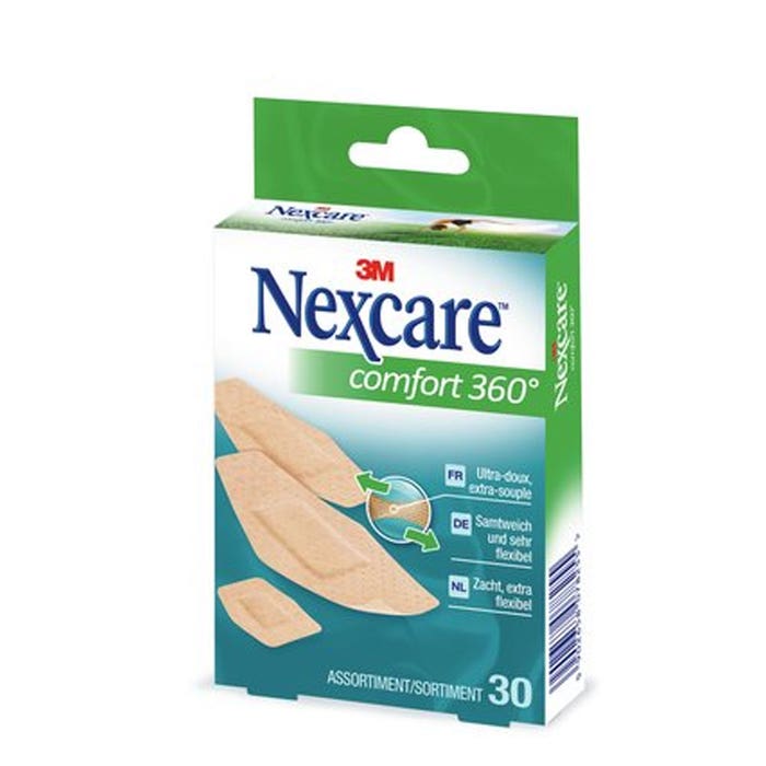 Nexcare Surtido De Apositos X30 Nexcare Comfort 360°
