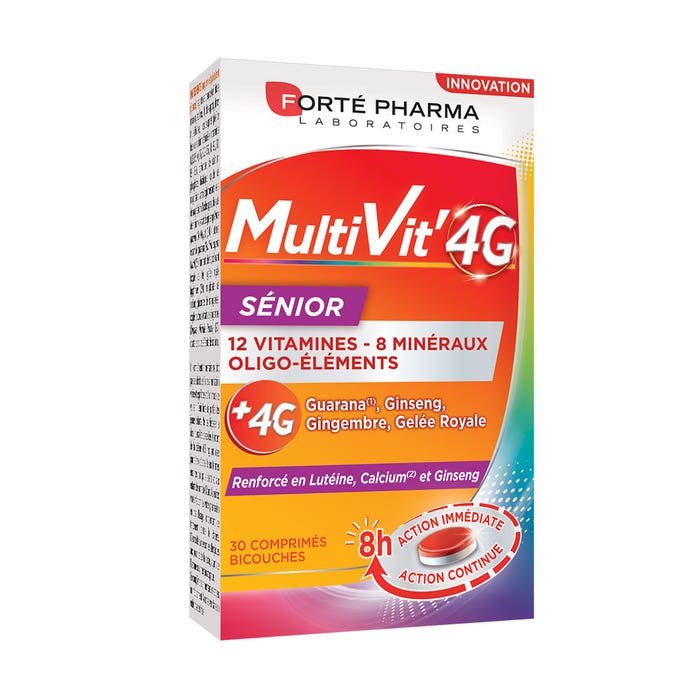 Senior 30 Comprimidos MultiVit'4G Forté Pharma