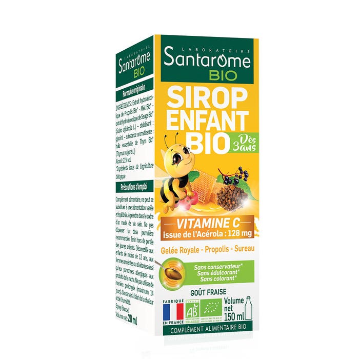Santarome Jarabe Vitamina C Infantil Bio Acerola 150ml