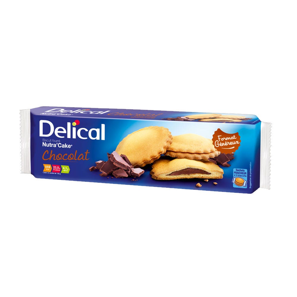 Delical Galletas hipercalóricas Nutri Cake 405g