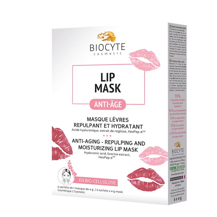 Lip Mask Antiedad Para Los Labios X 6 Cosmetic Biocyte
