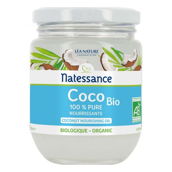 Aceite De 100% Puro Bio 200ml Coco Natessance