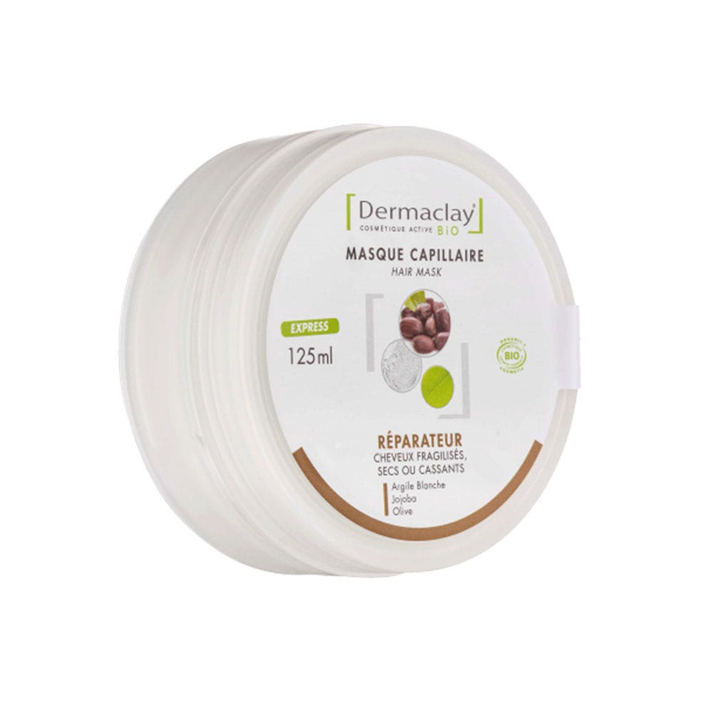Dermaclay Mascarilla capilar reparadora bio cabello dañado 250 ml