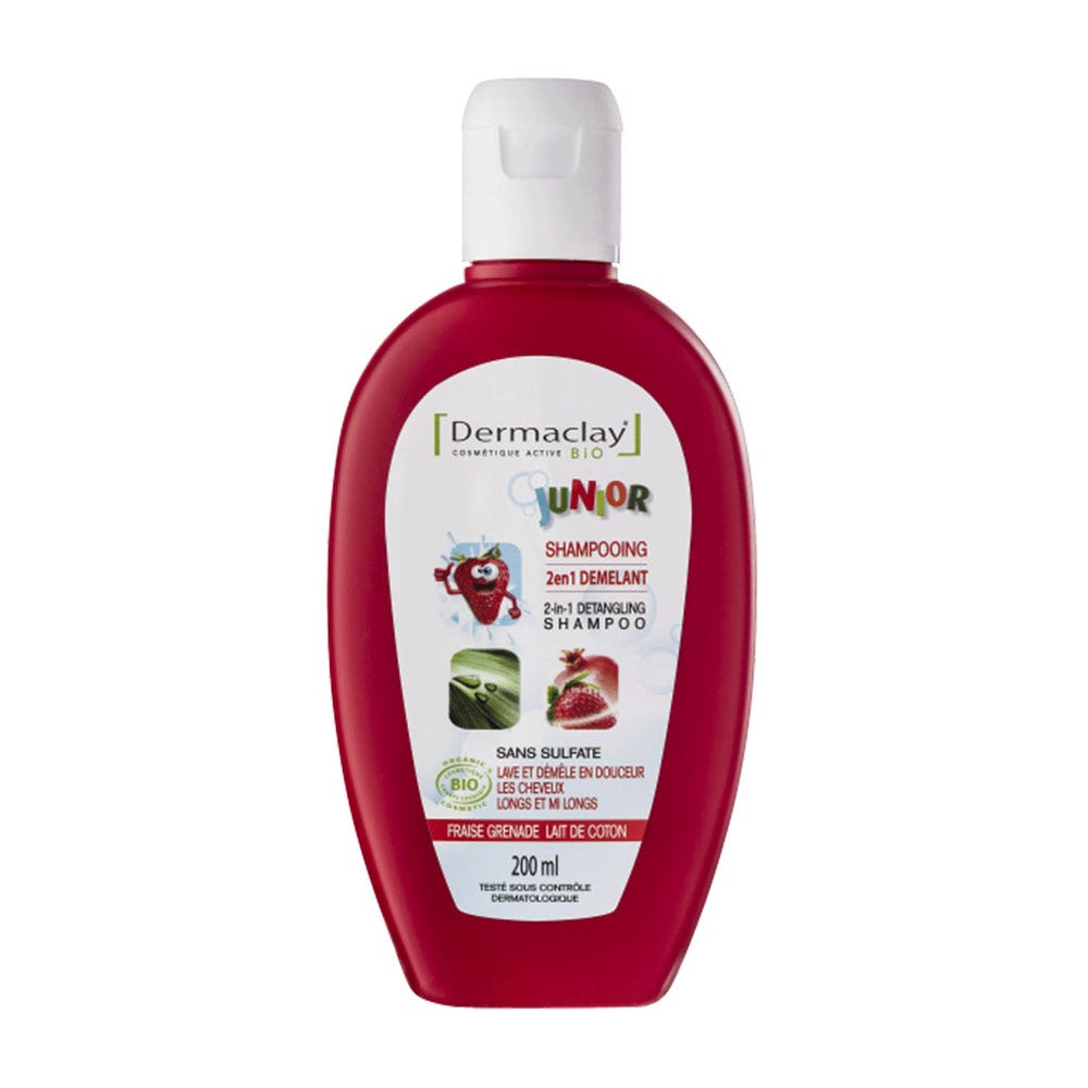 Dermaclay Champu Desenredante Infantil Bio 2 En 1 200ml
