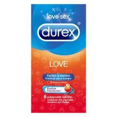Durex Love Preservativos Love X6 X6
