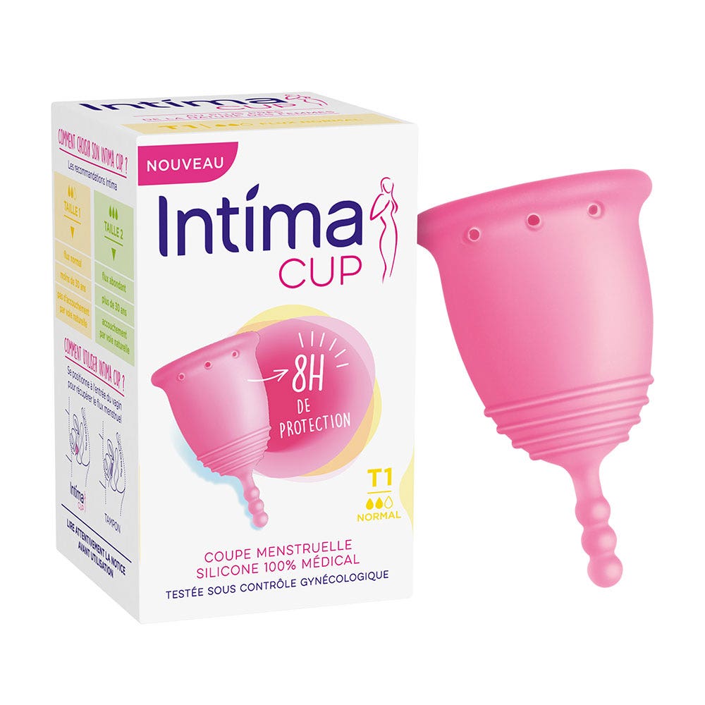 Intima Copa Menstrual 100% Silicona Medica 8h De Protección