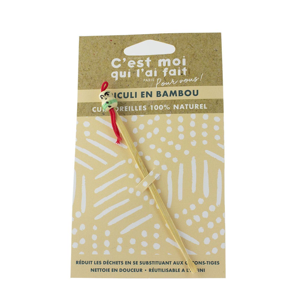 Diet World C'est Moi Qui L'ai Fait Oriculi de bambú reutilizables Dietworld