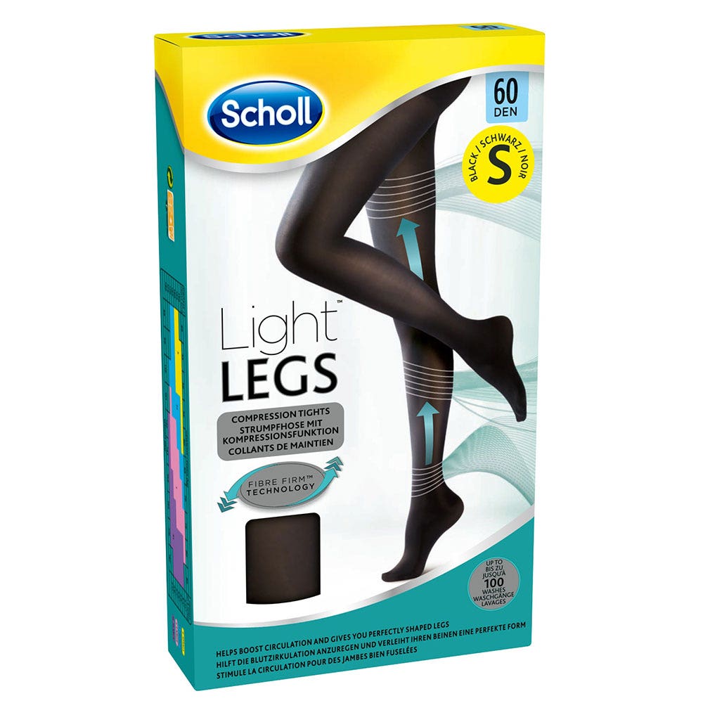 Scholl Pantys Opacos Negros 60 Light Legs