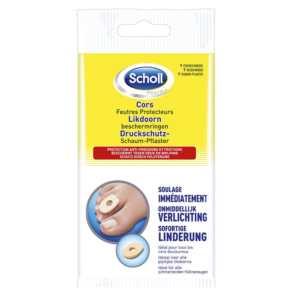 Scholl Parche Protector Callos 9 Unidades x9