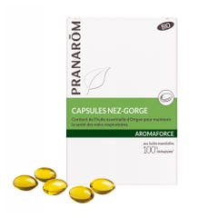 Pranarôm Aromaforce Aromaforce Nariz-garganta 30 Capsulas