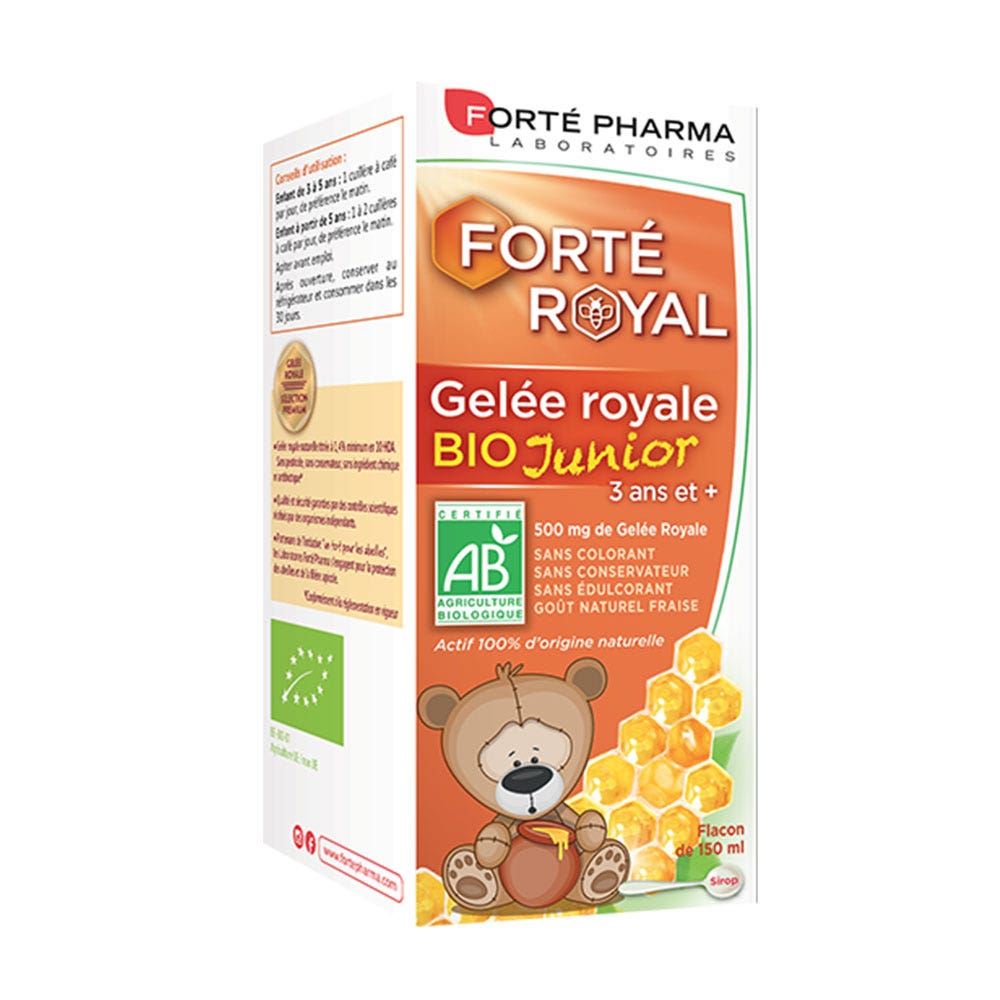 Forté Pharma Jarabe Jalea Real Junior Bio sabor fresa 150ml