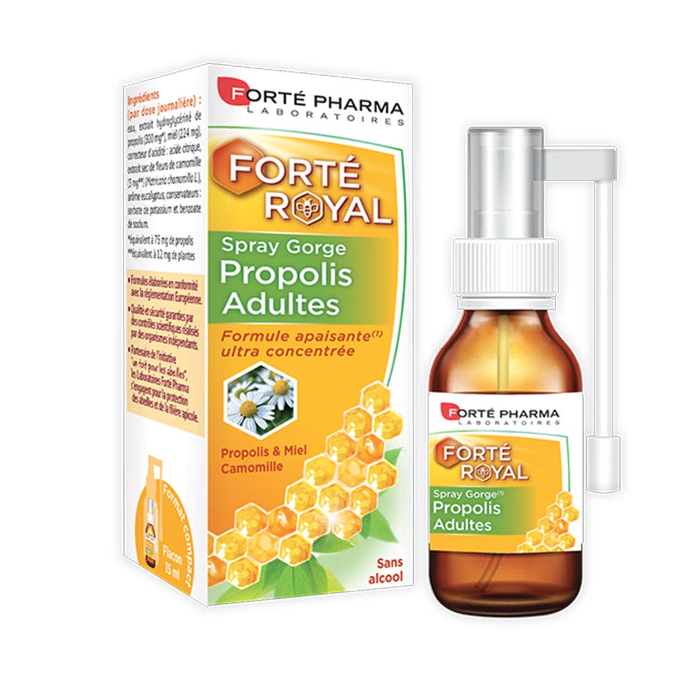 Forté Pharma Forté Real Spray garganta propóleo adultos 15ml