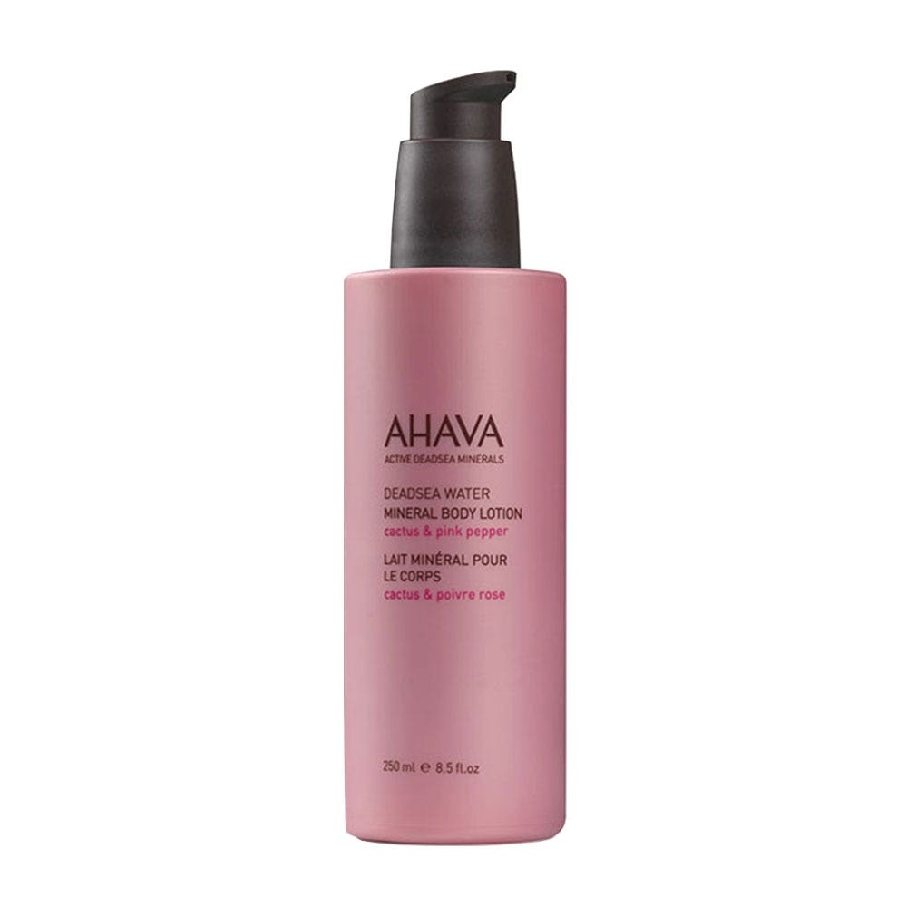 Ahava Leche mineral cuerpo cactus y pimienta rosa 250ml