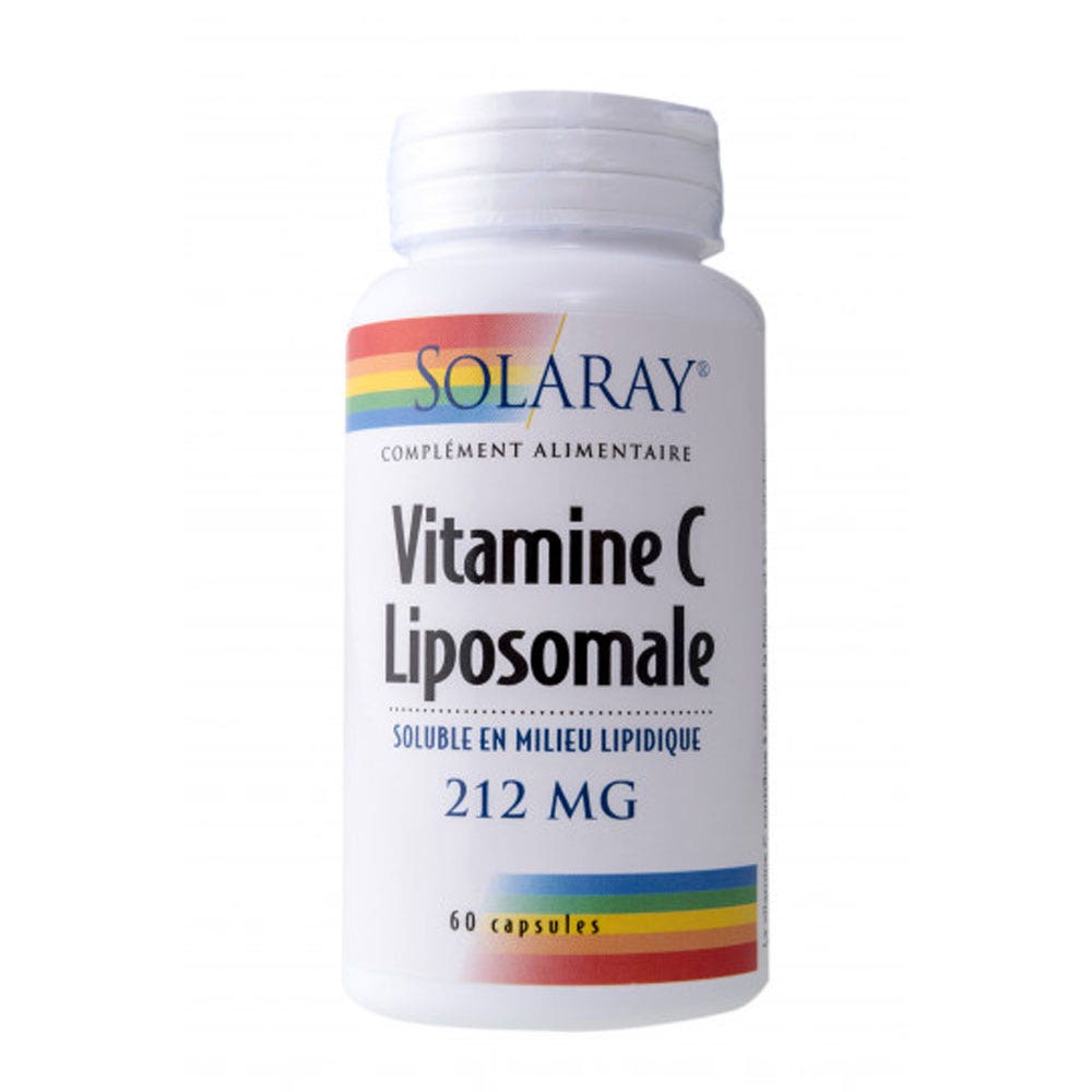 Solaray Vitamina C liposomal 60 cápsulas
