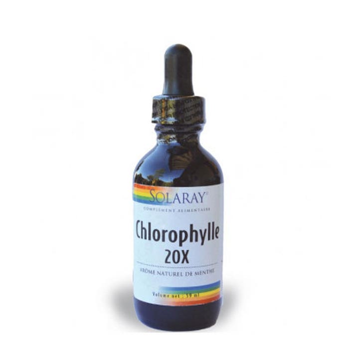 Clorofila 20x Líquido 59 ml Solaray