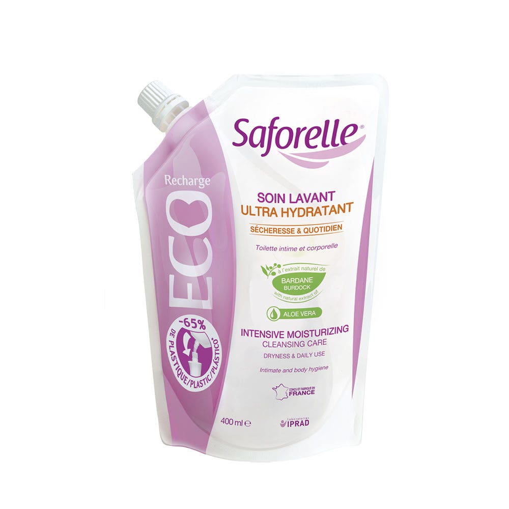 Saforelle Cuidado De Limpieza Ultra Hidratante Especial Sequedad 400ml