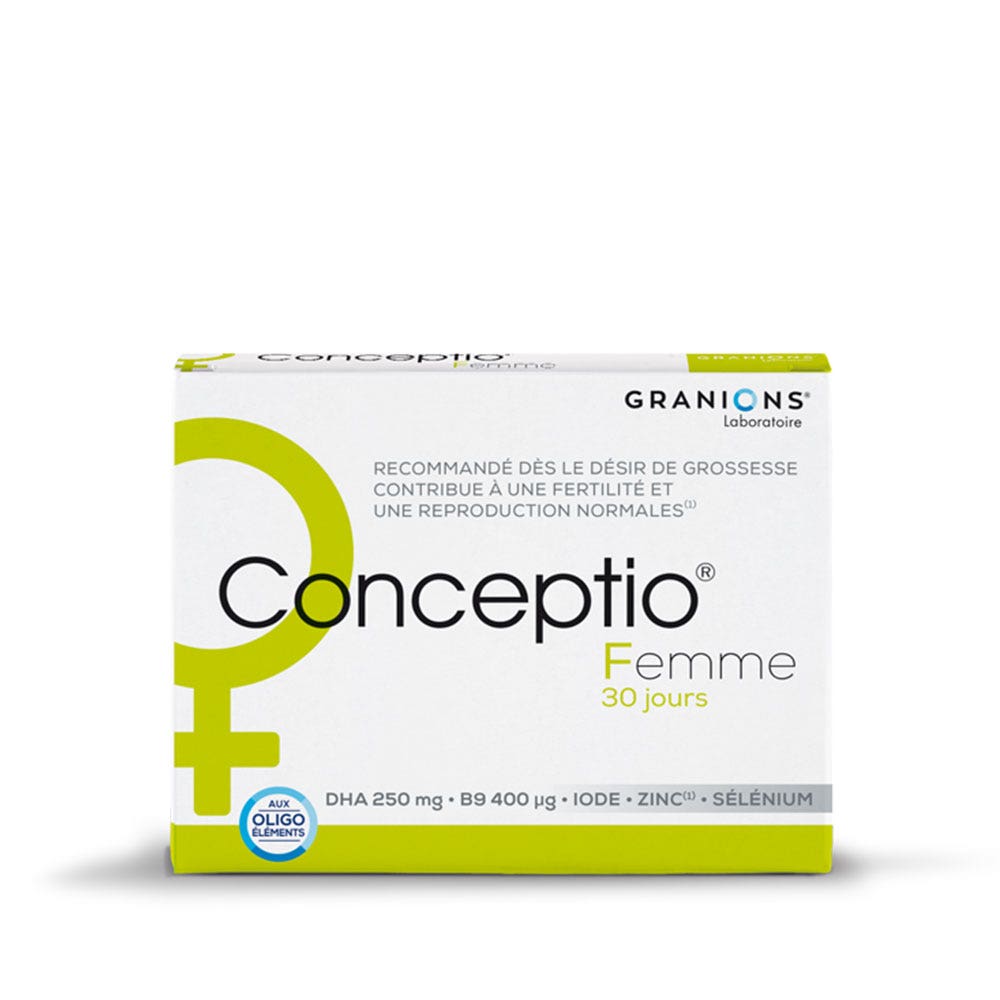 Granions Mujer 30 cápsulas + 30 gelulas Conceptio 30 capsulas + 30 comprimidos