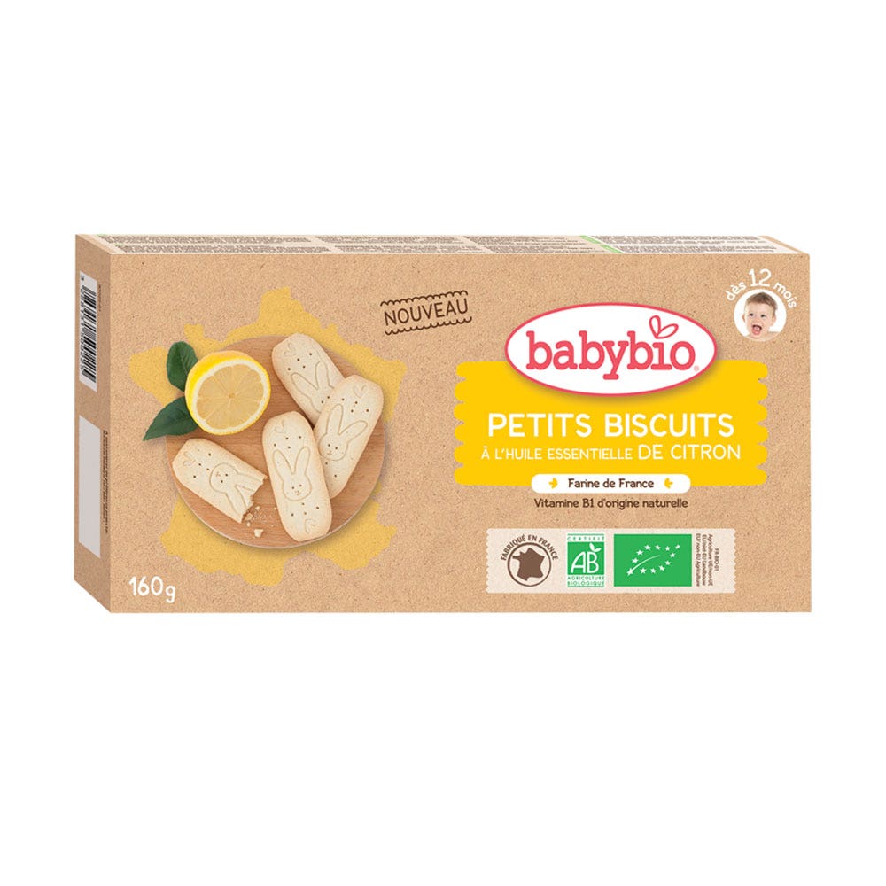 Babybio Galletas Pequeños 12 meses Bio 160g