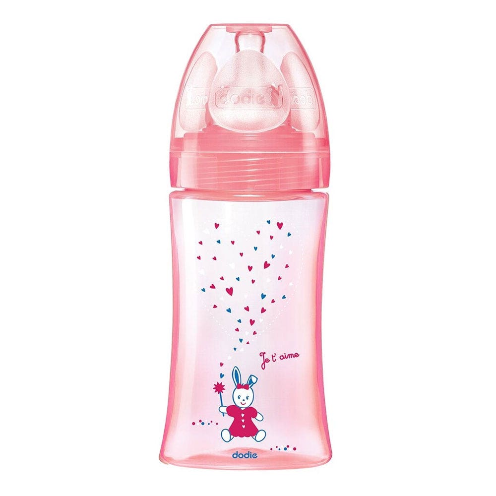 Dodie Biberon Iniciacion+ Flujo 2 Anticolicos 0-6 Meses 270ml