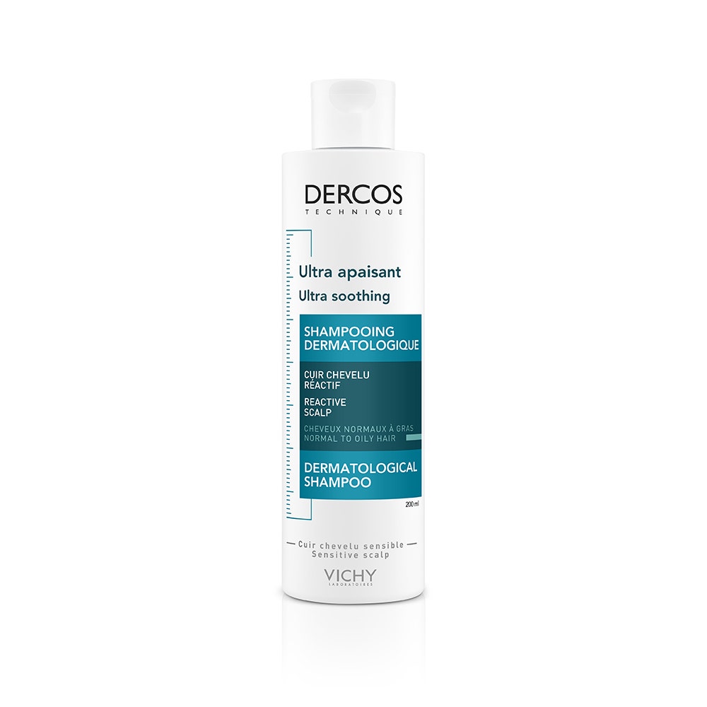 Vichy Dercos Champú ultra calmante cabello normal a graso 200 ml