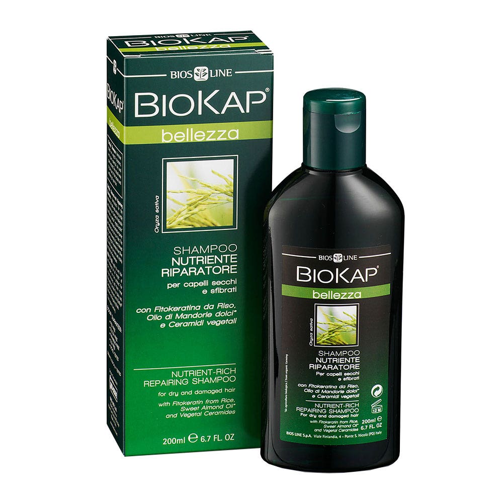 Biokap Belleza Champú nutritivo y reparador 200 ml