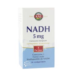 Solaray Nadh 30 Comprimidos Coenzima Energizante 5 mg