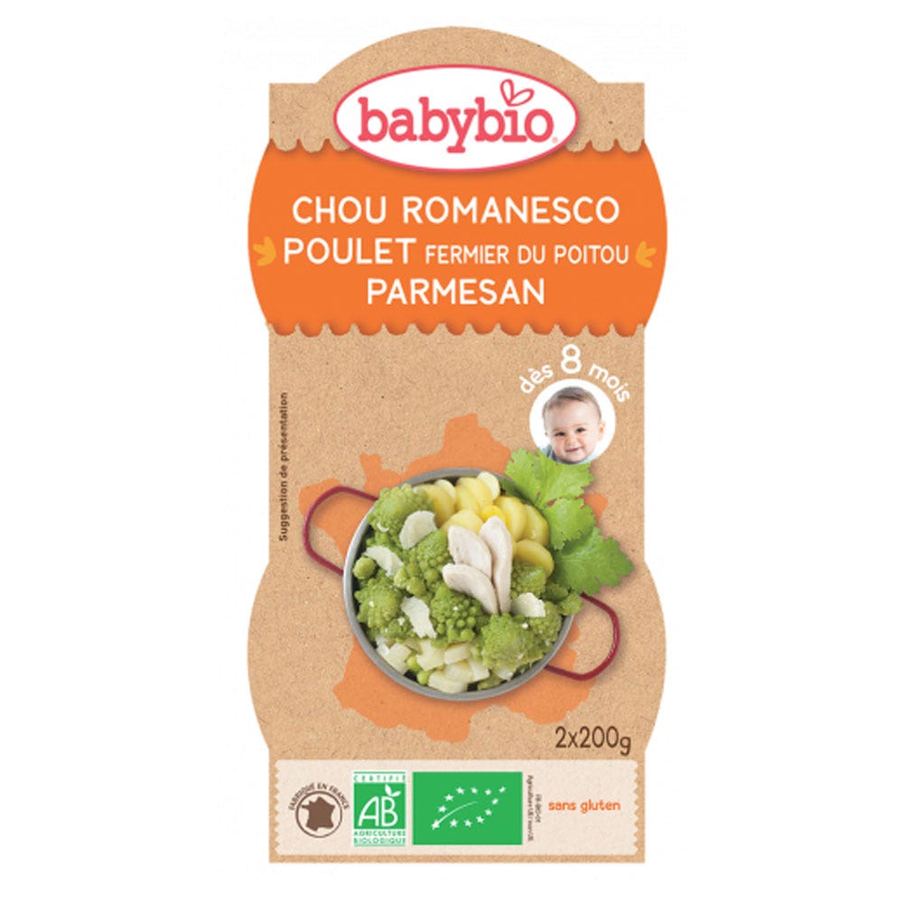 Babybio Menu Del Dia A Partir De 8 Meses Boles 2x200g