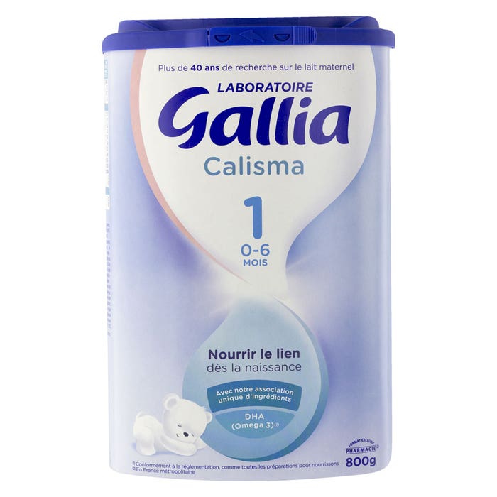 Calisma 1 Leche en Polvo 0-6 Meses 800g Gallia