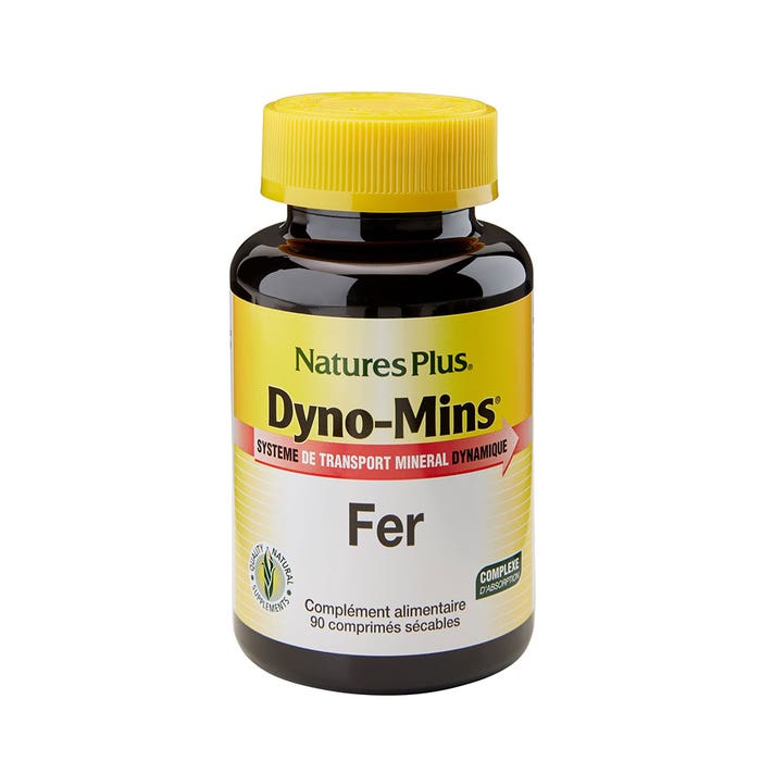 Nature'S Plus Hierro Dyno-mins 90 Comprimidos
