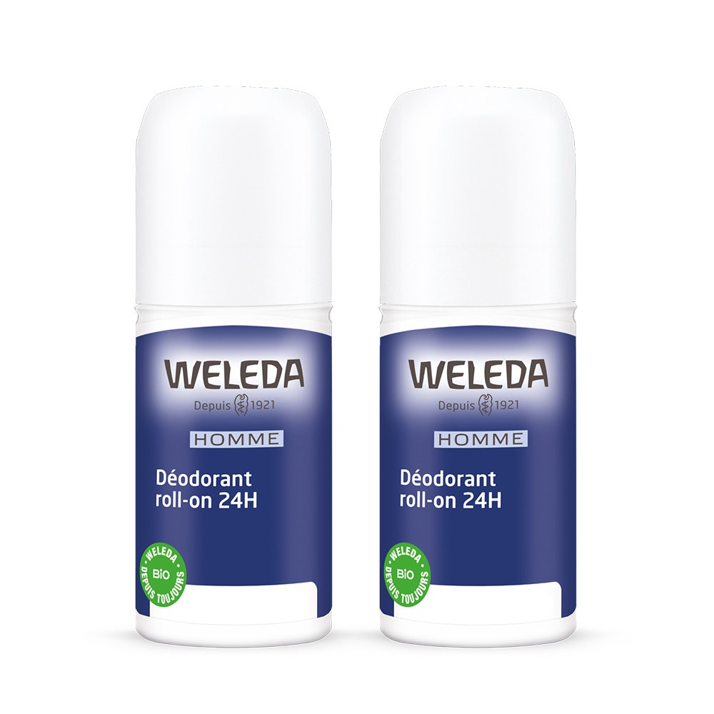 Weleda Desodorante Hombre roll-on 24h 2x50ml
