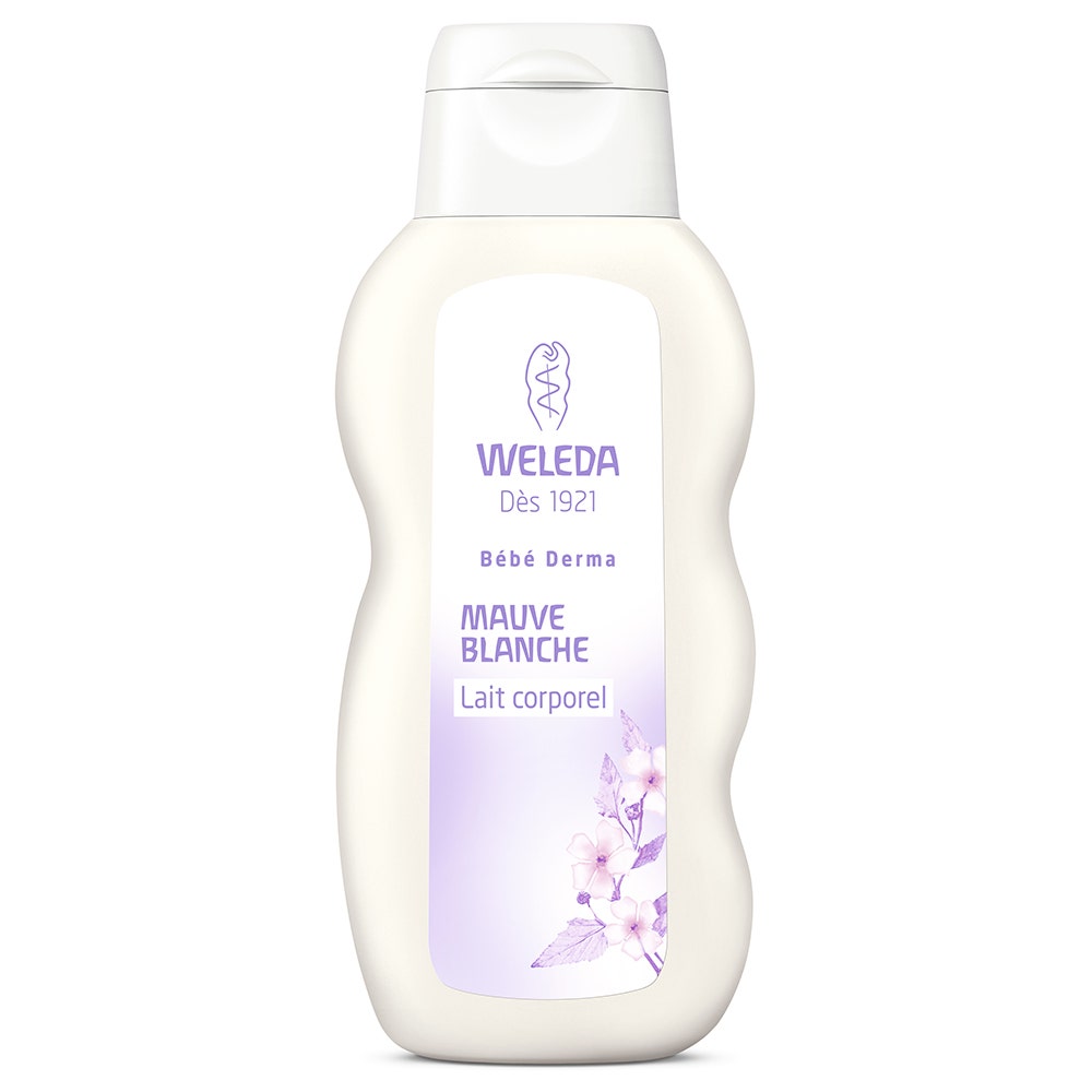 Weleda Derma Leche Corporal Malva Blanca Piel Muy Sensible Y Atopica Bebe 200ml