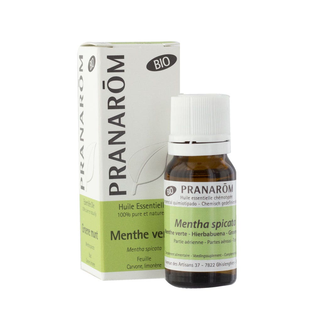 Pranarôm Aceites Esenciales Aceite Esencial De Hierbabuena Bio Parte Aerea 10ml