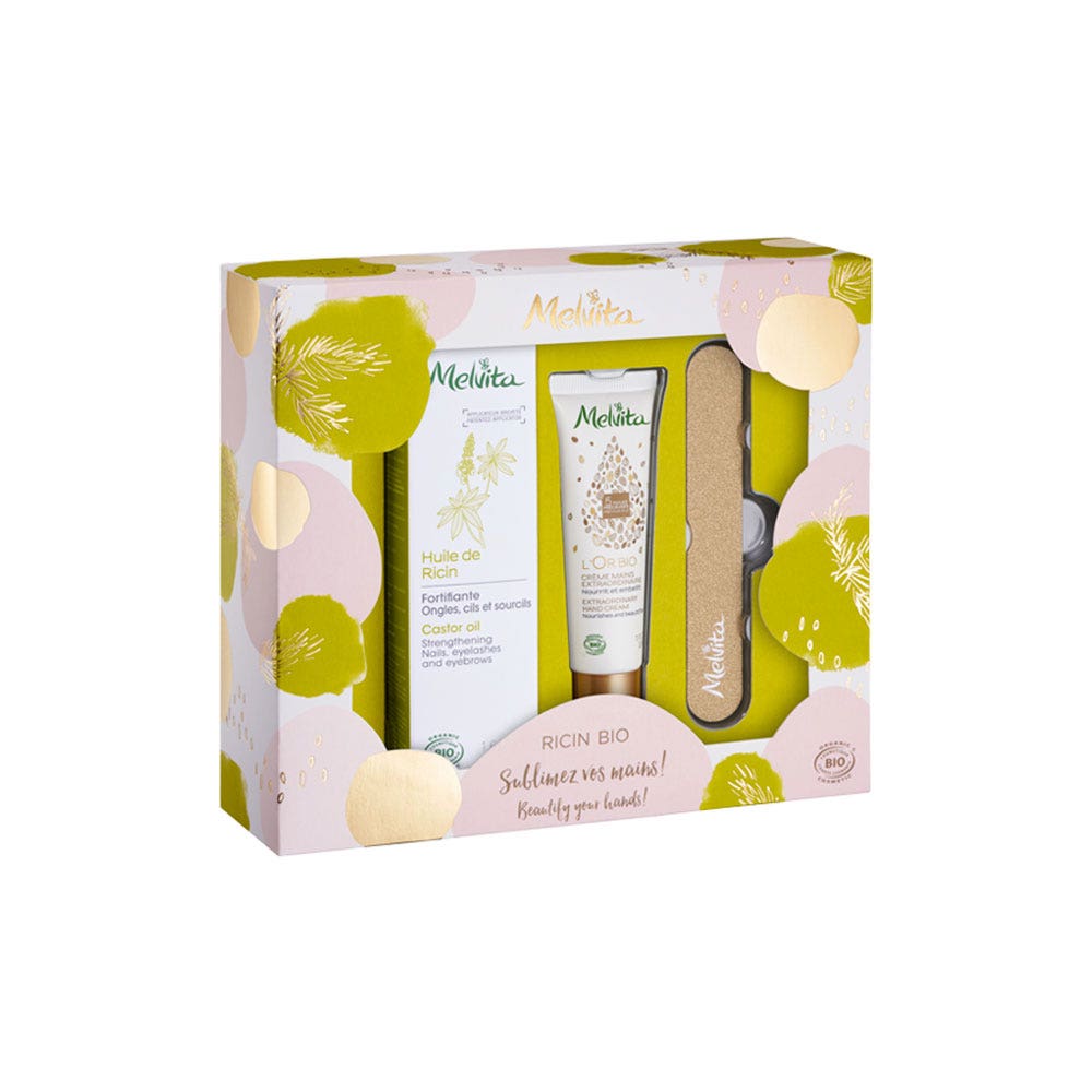 Melvita Cofre Cuidado De Manos Ricino Bio 80ml
