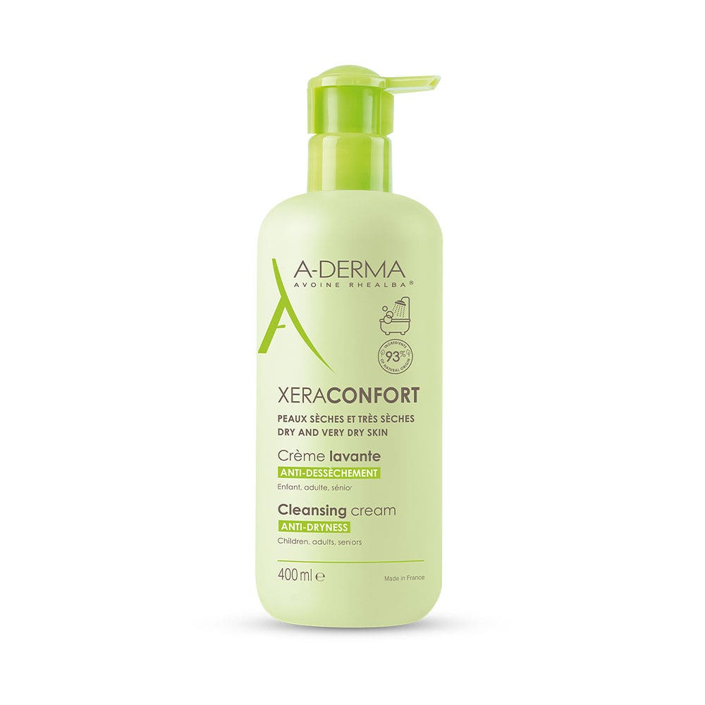 A-Derma Crema Limpiadora Antisequedad 400ml