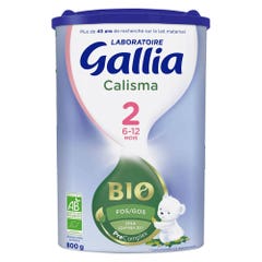 Gallia Calisma 2 Leche en polvo ecológica 6 a 12 meses 800g