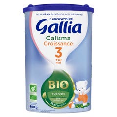 Gallia Leche en polvo crecimiento Calisma 3 bio 12 a 36 meses 800g