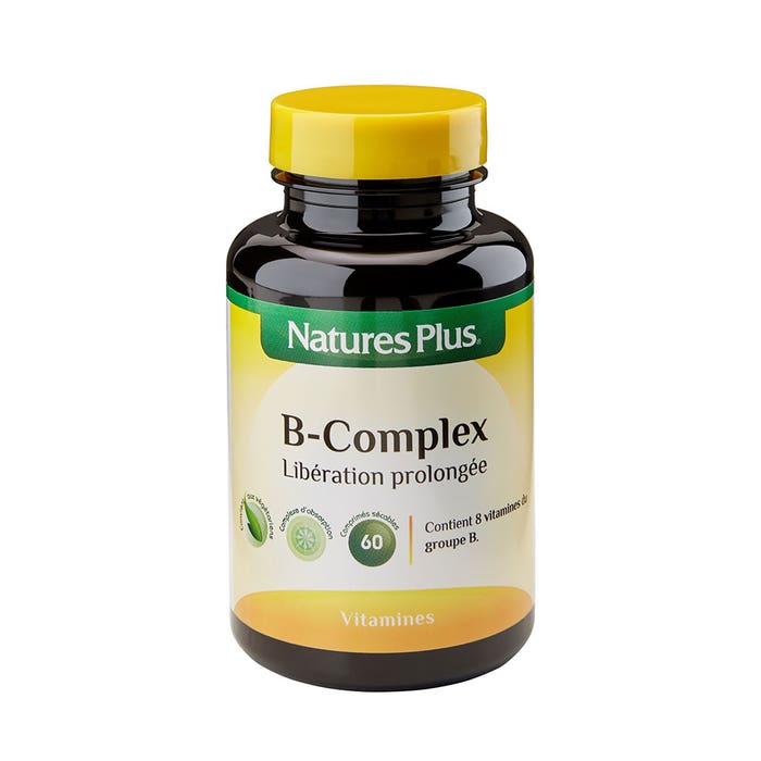 Bio Complex Plus Nature'S Plus Complejo B 60 comprimidos Natures Plus - Easypara