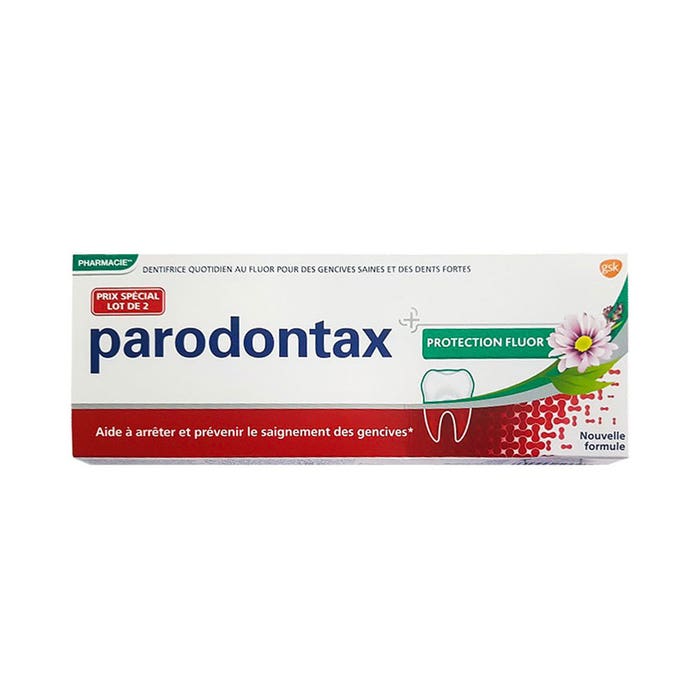 Pasta dentífrica Protect con flúor 2x75ml Parodontax