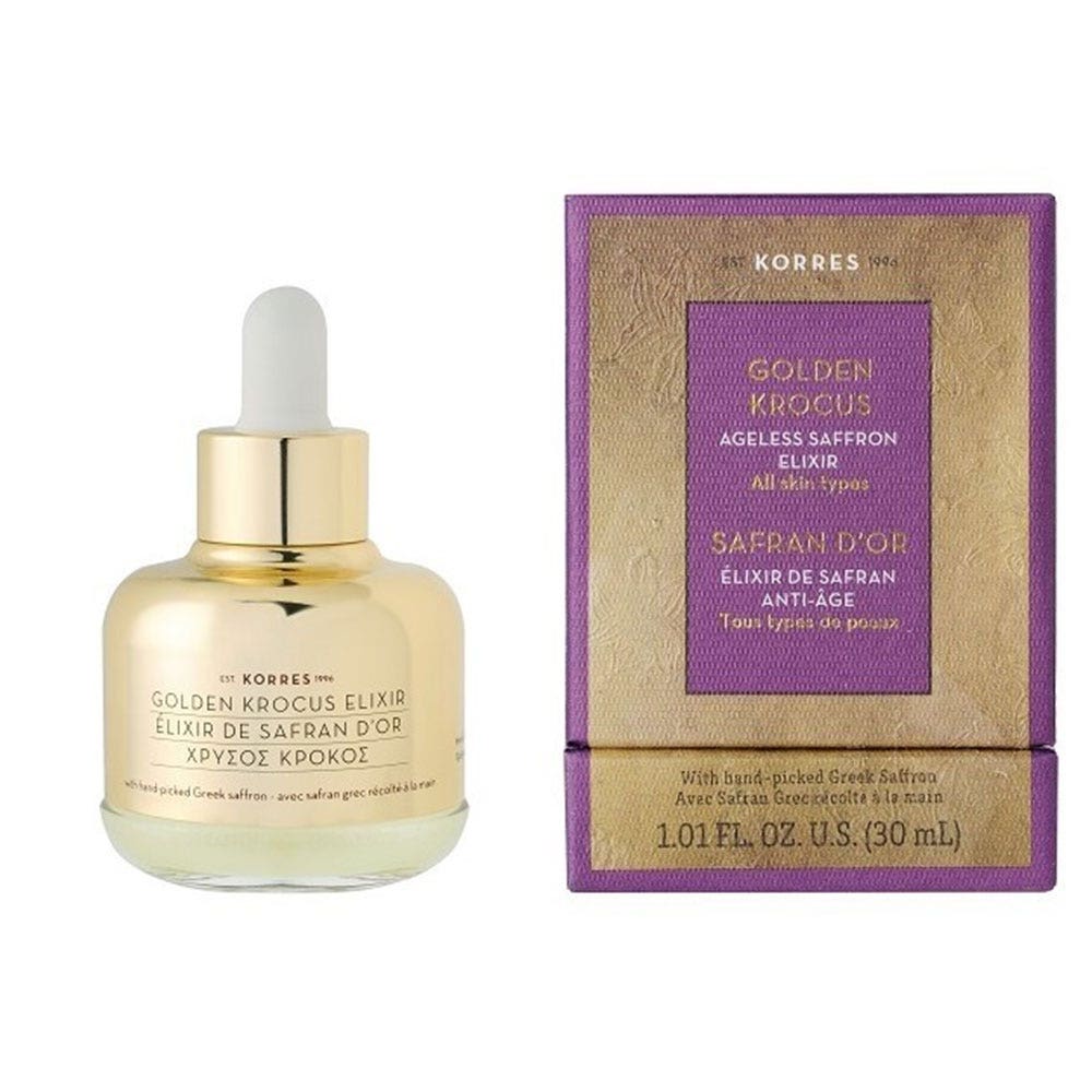 Korres Elixir Antiedad Azafran De Oro Golden Krocus 30ml